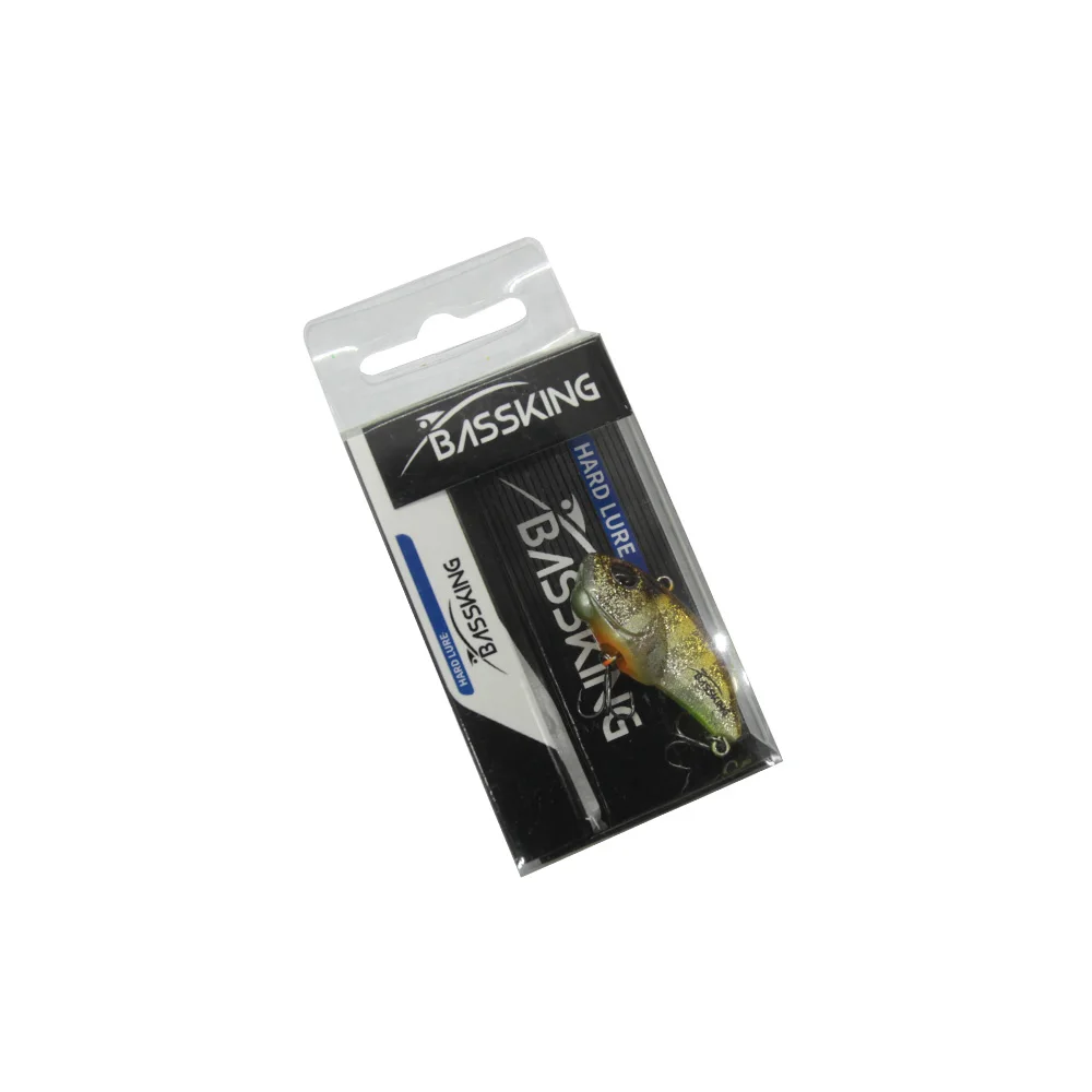 BASSKING VIB Fishing Lure 3.8cm 3.6g NEW Quality Mini Vibration Hard Bait for Saltwater Carp Plastic Artificial | Спорт и
