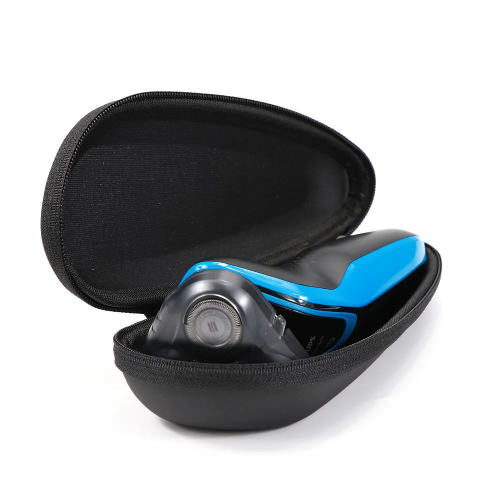 Бритвенный Дорожный Чехол для бритвы Philips черный с электрическим устройством