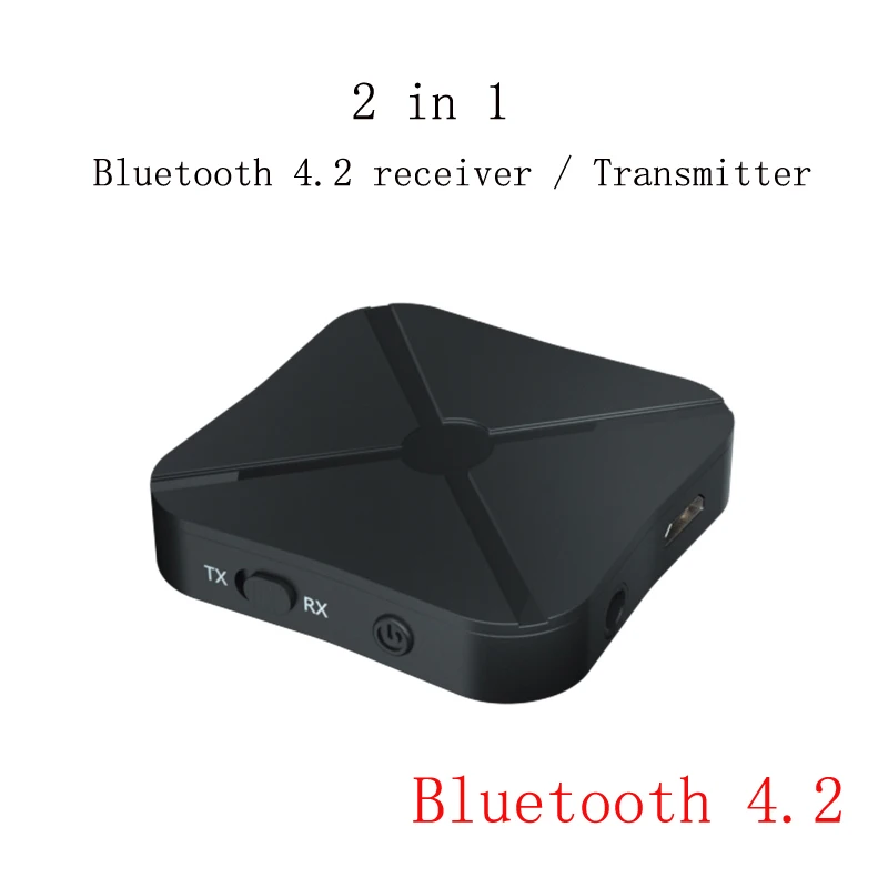 2 в 1 Bluetooth 4 приемник и передатчик беспроводной адаптер аудио с 3 5 мм AUX для