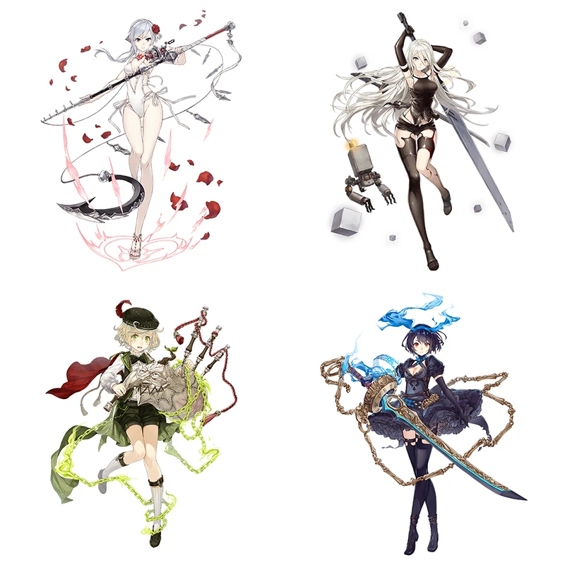 

Популярные игровые персонажи Three Ratels CDM345, Постер аниме, аксессуары для украшения дома, для гостиной, автомобильная наклейка, наклейки для но...