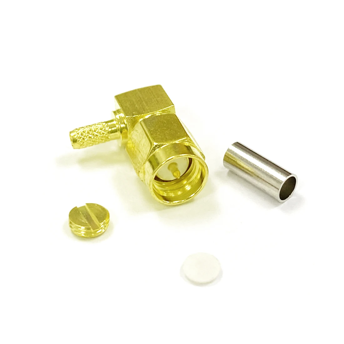 1 шт. SMA штекер RF коаксиальный модем коннектор обжимной соединитель RG316 RG174 LMR100