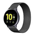 Ремешок магнитный для наручных часов, браслет для Samsung Galaxy watch 3 45 42 46 мм Active 2 40 мм 44 мм Gear S3 Frontier Huawei GT2 2e Pro, 20 мм 22 мм