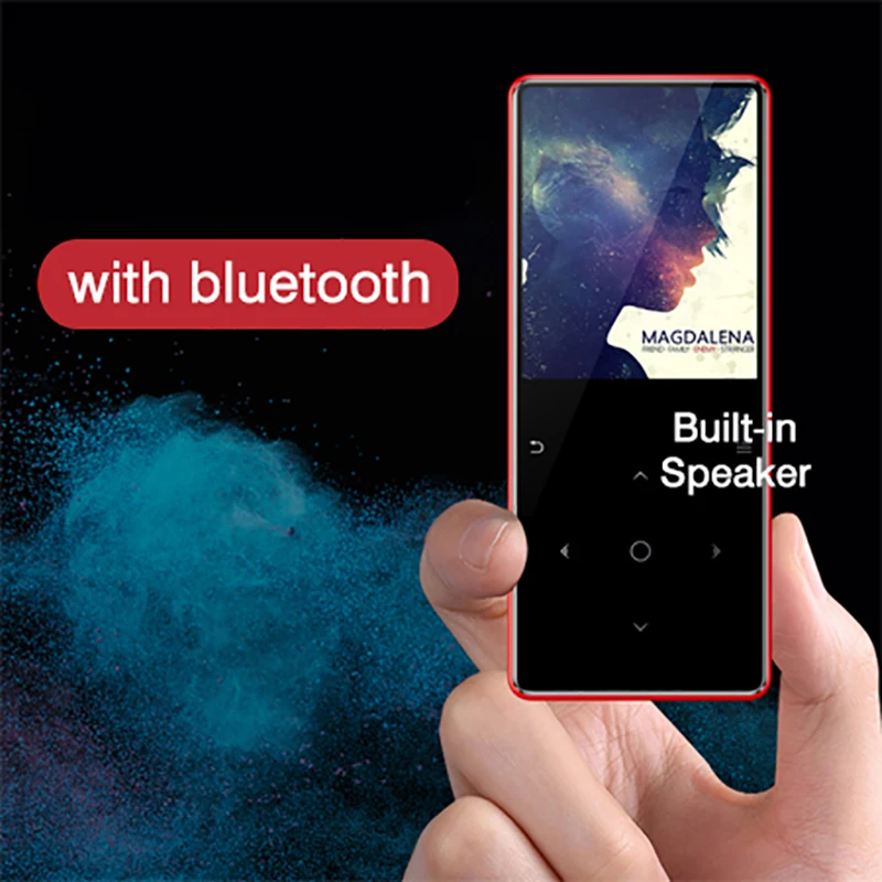 Mp3 плеер с Bluetooth и динамиком сенсорные клавиши экран 2 4 дюйма Hi Fi Walkman MP 3 Flac