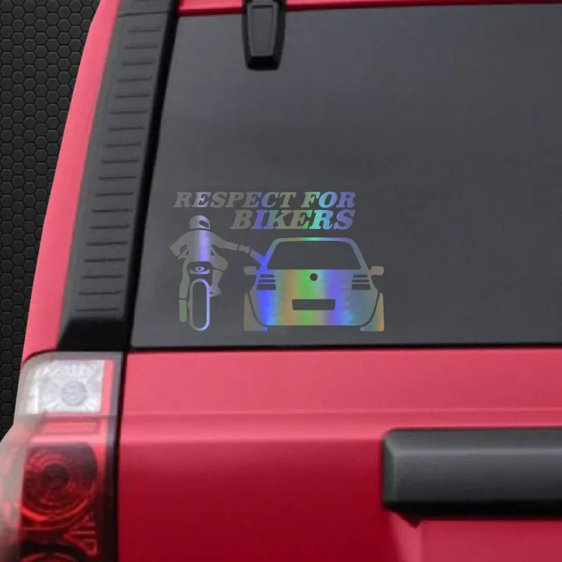 

Car Sticker Creative Decal Respect for Bikers-2 Pvc 20m X 13cm Decal Motorcycle Decorative Accessories