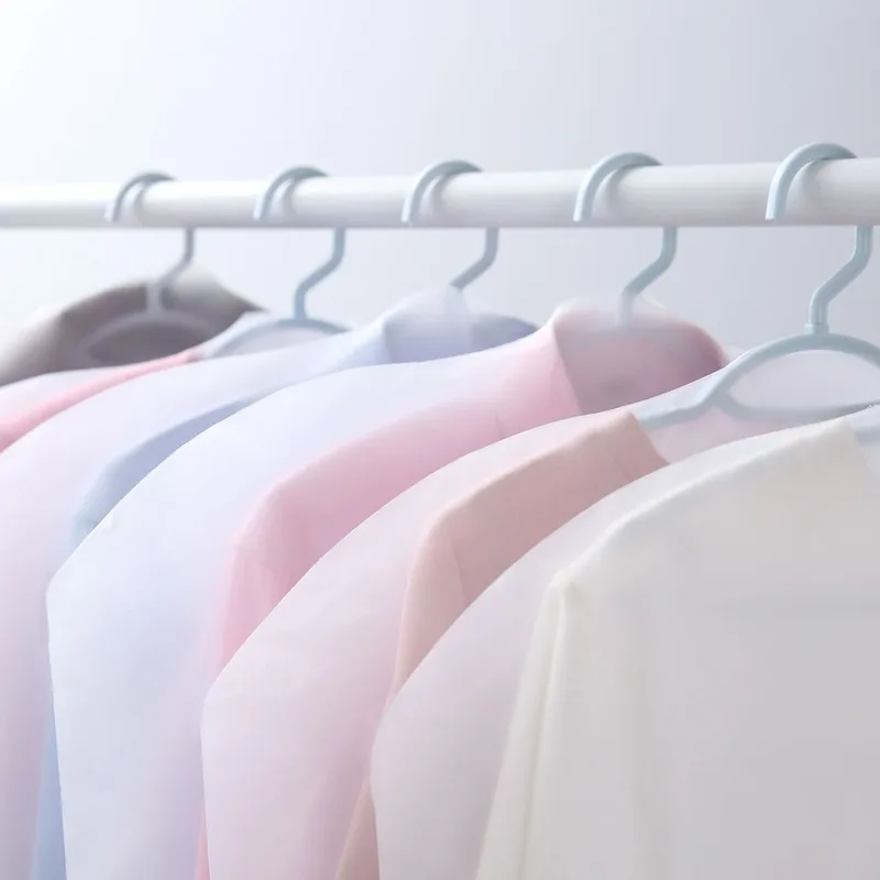 

New Translucent PEVA Suit Coat Garment Suit Bag Clothing Dust Cover