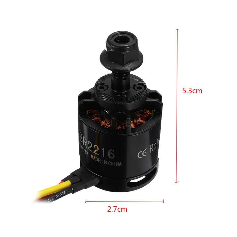 Eachine Fury Wing 1030 мм Запчасти FPV Racer Racerstar 2216 2000KV 2-4S бесщеточный двигатель для Аксессуары для самолетов
