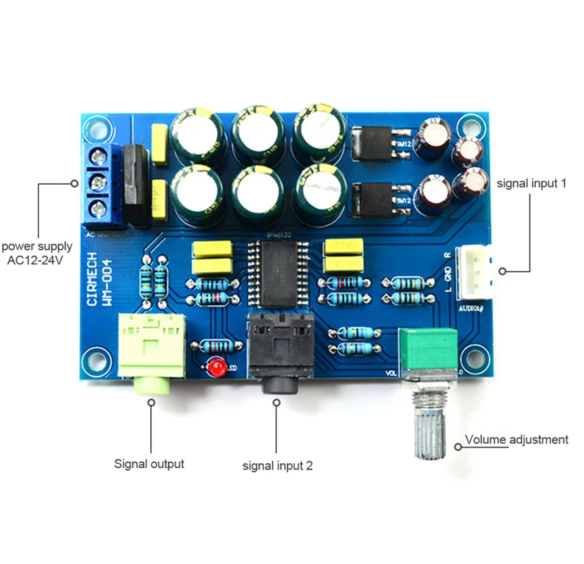 TPA6120A2 HIFI усилитель для наушников плата энтузиастов наушники AMP Amplificador Zero Noise Diy Kit