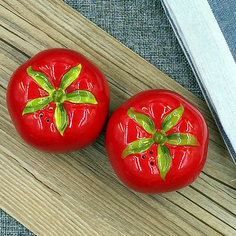 2pcs Ceramic Salt Pepper Shaker Flying FOX Style Seasoning Pot Cooking Tableware Cumin Powder Box Tool | Дом и сад
