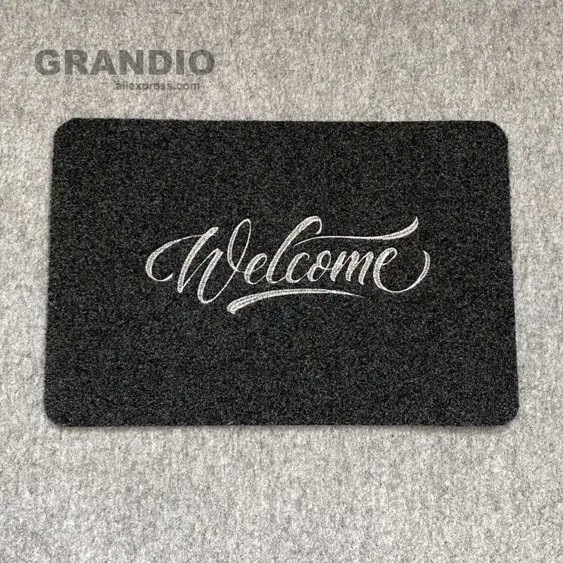 Домашний Декоративный Коврик для дверей коврик помещений и улицы 40x60 см вышитый