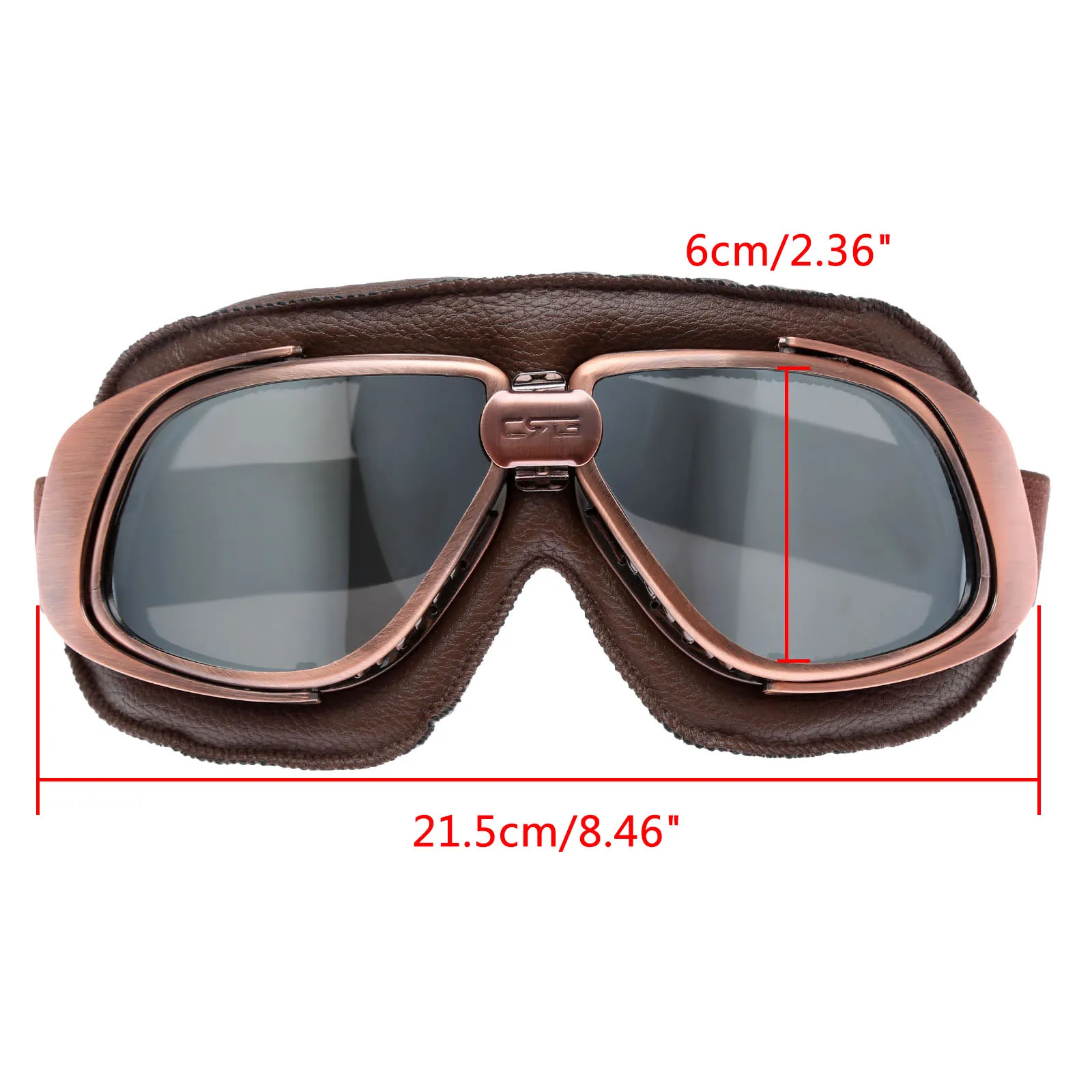 Ретро мотоциклетные очки винтажные мото классические для пилота стимпанк ATV