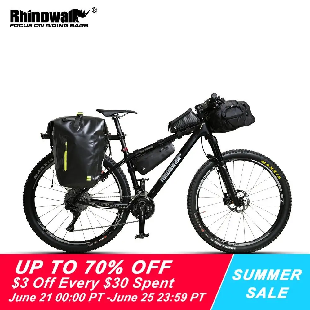 Велосипедная сумка Rhinowalk для горного велосипеда велосипедная водонепроницаемая