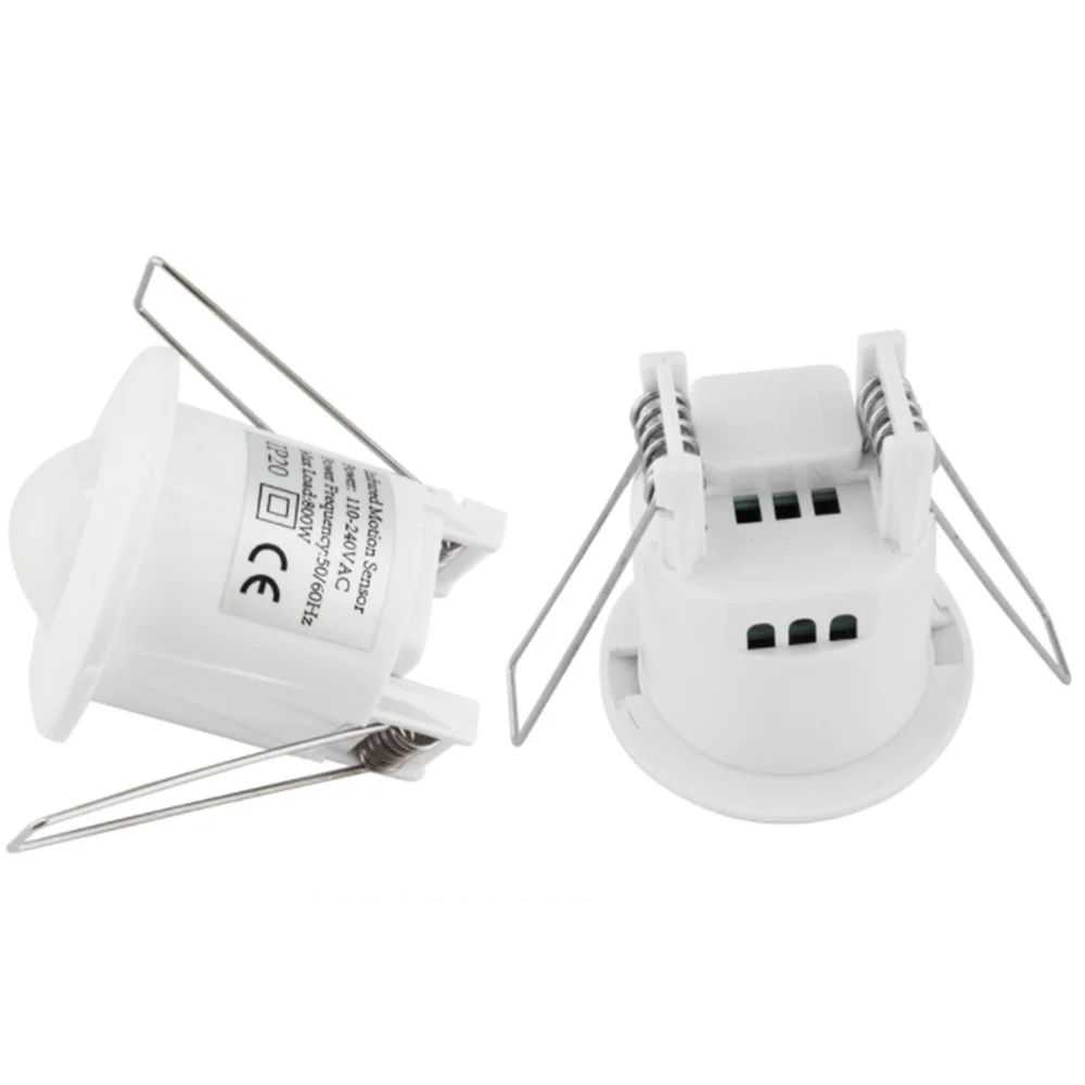 

AC 110V-240V 360 Degree PIR Sensor Switch Ceiling Infrared Lamp Light Switch
