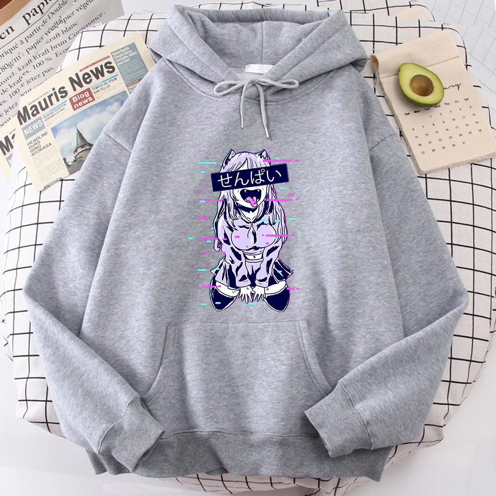 

Кавайные японские мужские толстовки Mzumo в стиле панк Аниме Манга Харадзюку Одежда большого размера для мужчин уличные повседневные Теплые ...