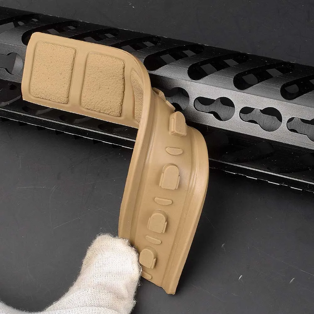 4 шт. упак. 6 25 &quotRIS мягкая резиновая крышка рельсовая текстурная панель рельса