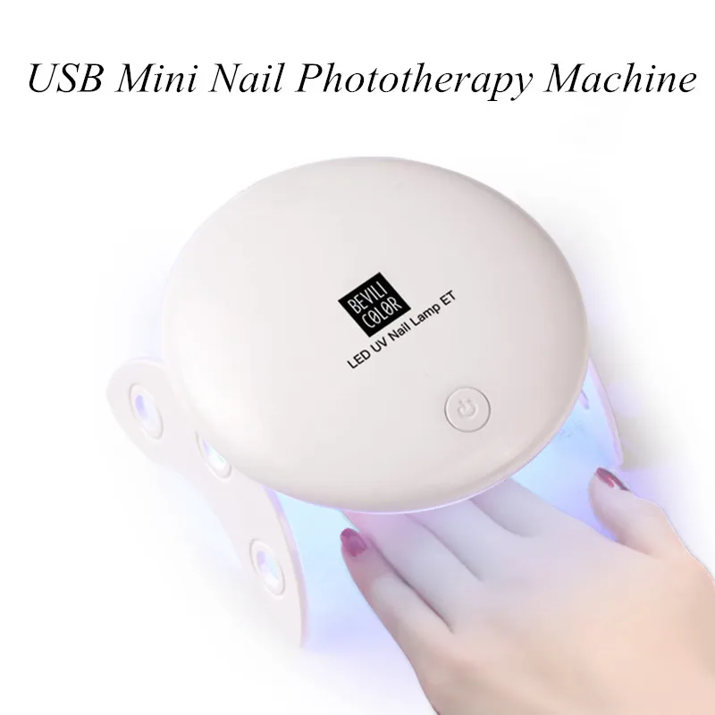 

1.6w Mini Roasting Light LED Phototherapy Machine Portable USB Nail Dryer
