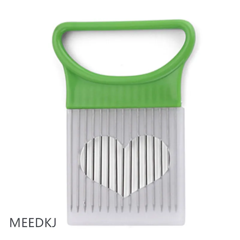 Резак для овощей фруктов говядины лука 1 шт. четыре цвета нержавеющая сталь