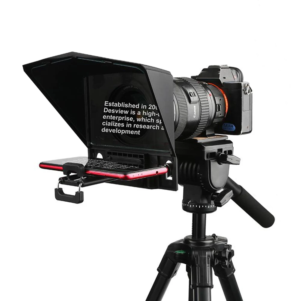 SOONPHO T2 большой экран Prompter профессиональное интервью Teleprompter хост-хост для DSLR