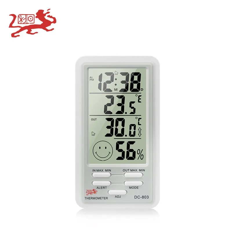 

Многофункциональный цифровой электронный термометр, гигрометр, автоматическое измерение температуры и влажности дома