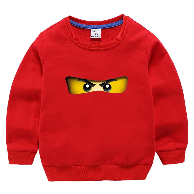 color 8 Коллекция года, летняя детская одежда футболка для маленьких мальчиков и девочек хлопковые футболки с рисунком ниндзя Ninjago детские топы, красные, синие футболки для детей возрастом от 3 до 10 лет - Цвет: color 8