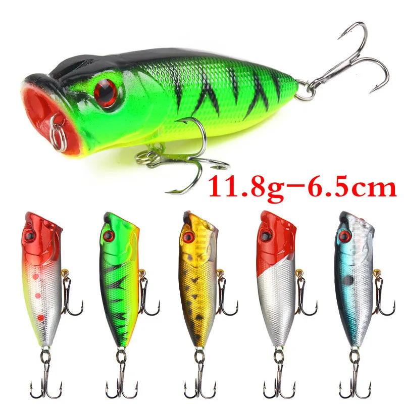 

11,8g Popper Рыбная приманка бас воблер приманки жесткие Пластик искусственные рыболовные приманки пресноводный Морская Рыбалка снасти