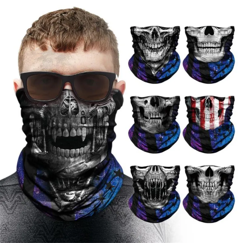 Звездное небо Толстовка &quotВеном&quot череп магические банданы шарфы Пеший Туризм