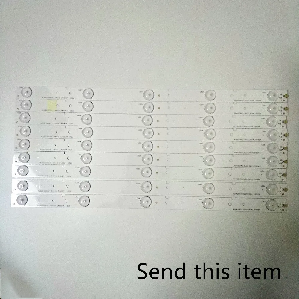9 шт./лот 3" светодиодный Hisense светодиодный 42K20JD полосы SW 39 3228 05 REV1.1 120814 5 светодиодный S(1 светодиодный 3 V) 420 мм