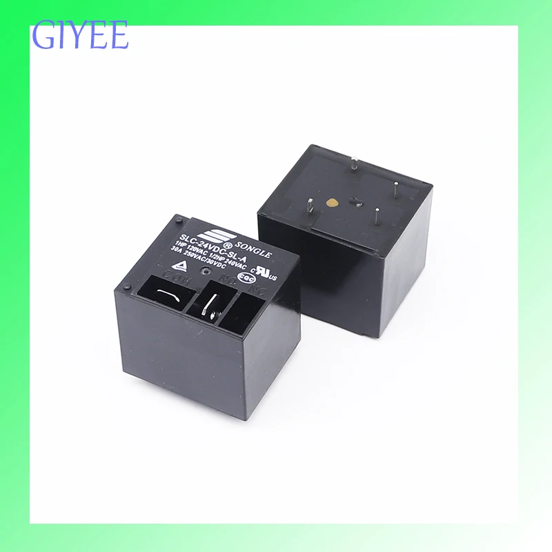 Реле 4PIN 5IPN SLC-05VDC-SL-A -C SLC-12VDC-SL-A -C SLC-24VDC-SL-A -C 5V 12V 24V 30A 250VAC T91, 2 шт.