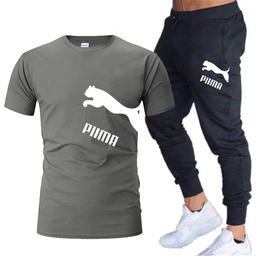 

Nuovi set da uomo autunno e inverno felpe con cappuccio pantaloni PUMA tute sportive felpe Casual tuta 2021 abbigliamento sport