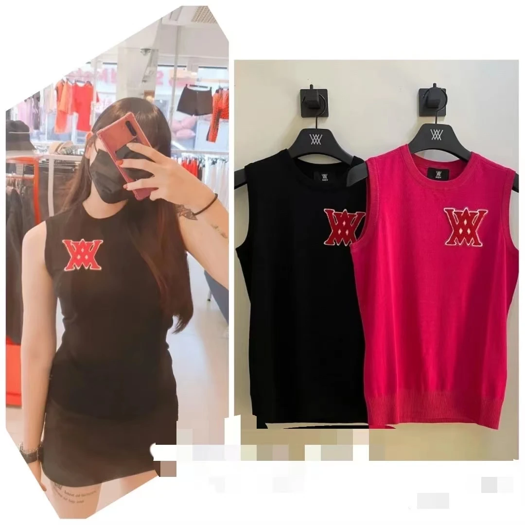 

2021 golf ladies fur vest autumn and winter leisure sports slim slimming vest jacket GOLF clothing top