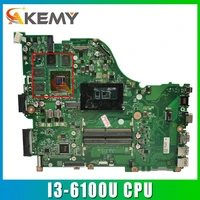 akemy laptop motherboard for acer aspire e5 574 i3 6100u mainboard dazaamb16e0 n16p gt a2 ddr3