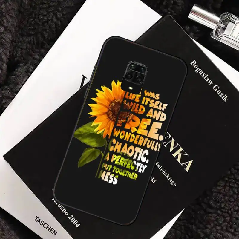 

Sunflower ins style beautiful Phone Case For xiaomi redmi 9 9a 8 8a 7 7a k30 k30pro k20 k20pro mi 9 9t 9se 10 10pro 10lite coque