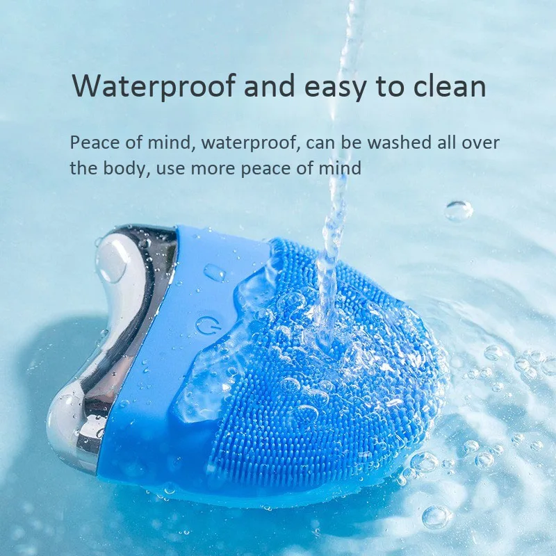 

Silicone Electric Face Cleansing Brush Electric Facial Cleanser Facial Cleansing Brush Skin Mager Skin Care Tools