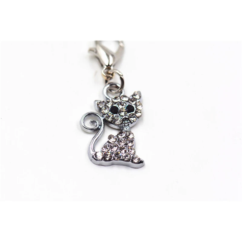 Ожерелье Стразы для домашних животных украшенное ошейником подвеска ошейника