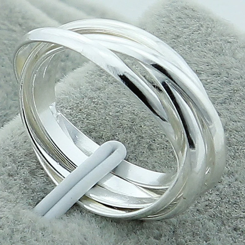 

Кольцо круглое вечерние серебра 2019 пробы для мужчин и женщин