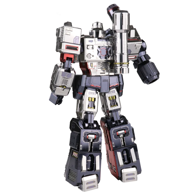 MU Art модель 3D металлическая головоломка G1 робота Сделай Сам лазерная резка сборка