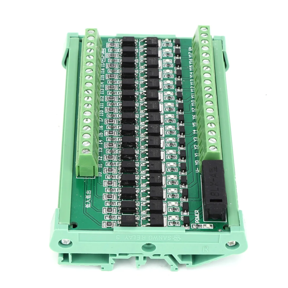 16 канальный Plc Плата усилителя изоляции релейных платов Вход Силовые транзисторы