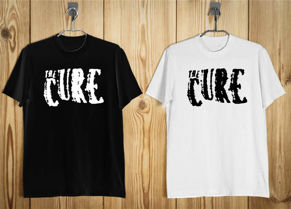 Футболка с логотипом The Cure английская рок группа Legend Men'S черная белая S 2Xl M Xl