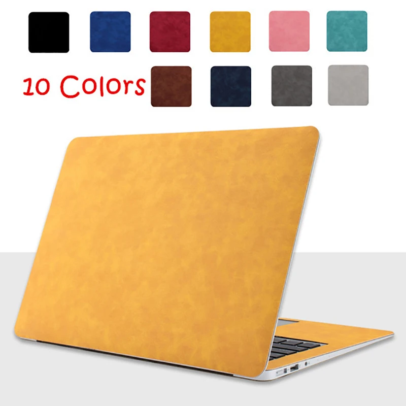 Чехол из искусственной кожи для Apple MacBook Pro Retina 13 3 Air 15 16 11 12 дюймов ноутбук 2020 Новый