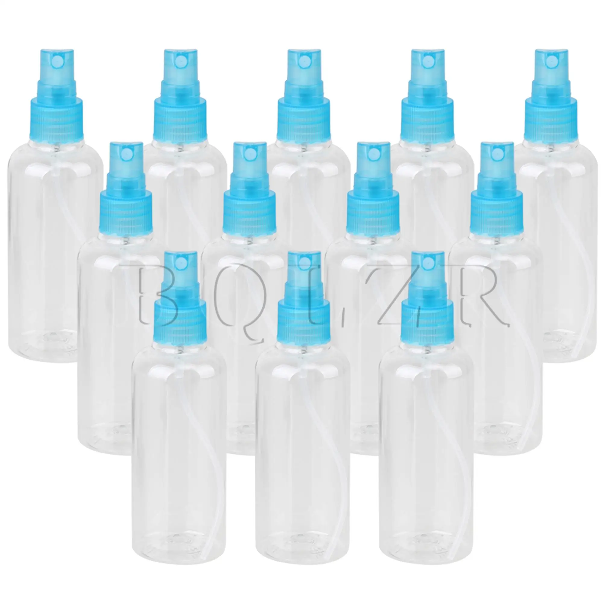 

12PCS 100ml Travel Spray Bottles Empty Plastic Refillable Liquid Containers