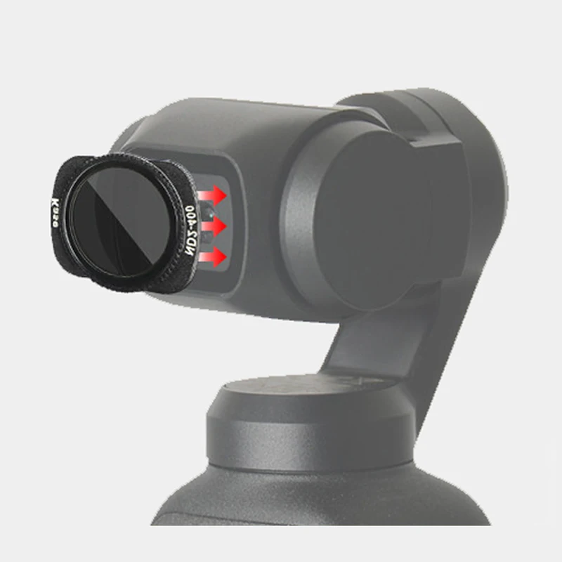 Kase ND2-400 магнитный фильтр для DJI OSMO карманная портативная камера ND VND фильтр нейтральной плотности Оптическое стекло водонепроницаемый