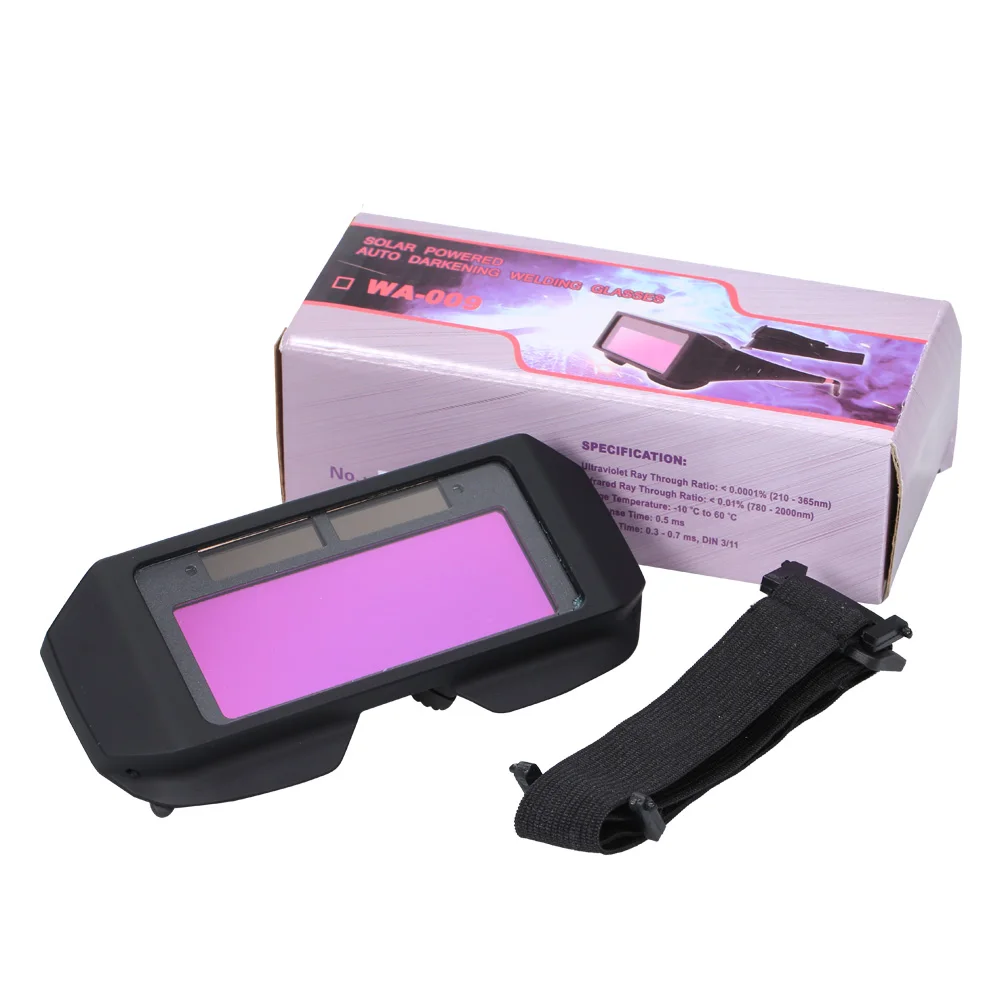 Сварочная маска на солнечной батарее с автоматическим затемнением шлем для