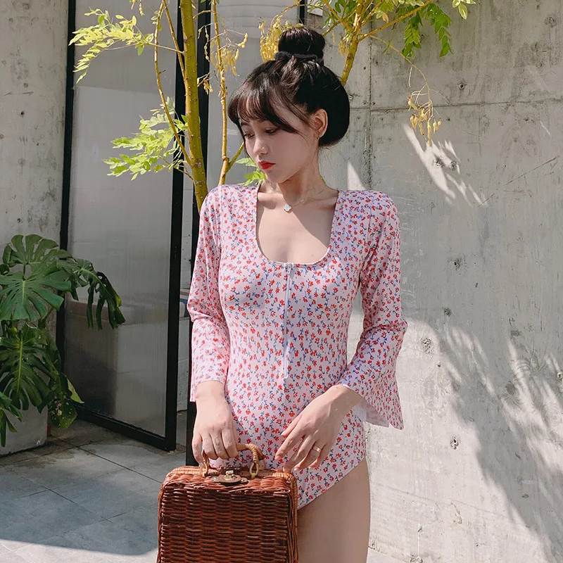 Купальник 2019 модная женская летняя одежда для серфинга девушек Рашгард длинный