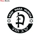 Три Ratels FTZ-119 # боевые искусства самооборона руки крутой Krav Maga логотип окно стена Мотоцикл Велосипед