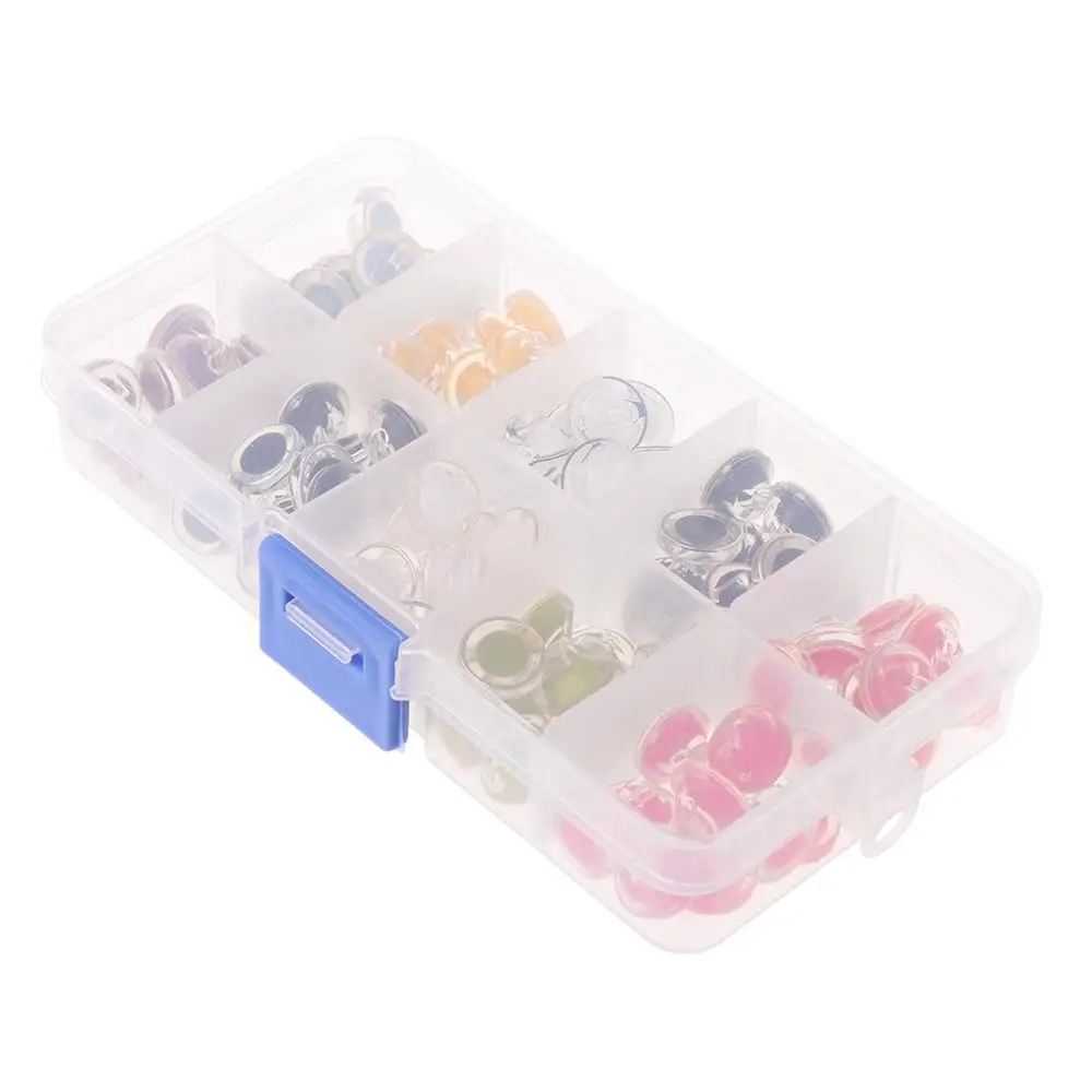 

100 шт. Пластик Безопасность глаза кнопка Пришить Медведь кукла животных мягкие плюшевые игрушки DIY ручной швейной фурнитуры