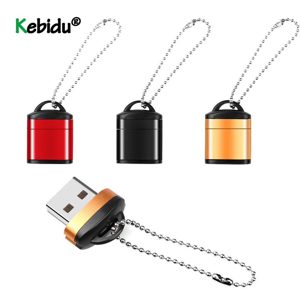 Портативный высокоскоростной USB лэптоп ноутбуки кардридер мини TF адаптер для