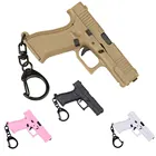 Брелок Тактический в форме пистолета G45, мини портативный съемный, в форме оружия, трендовый подарок, украшение, аксессуары для жилета