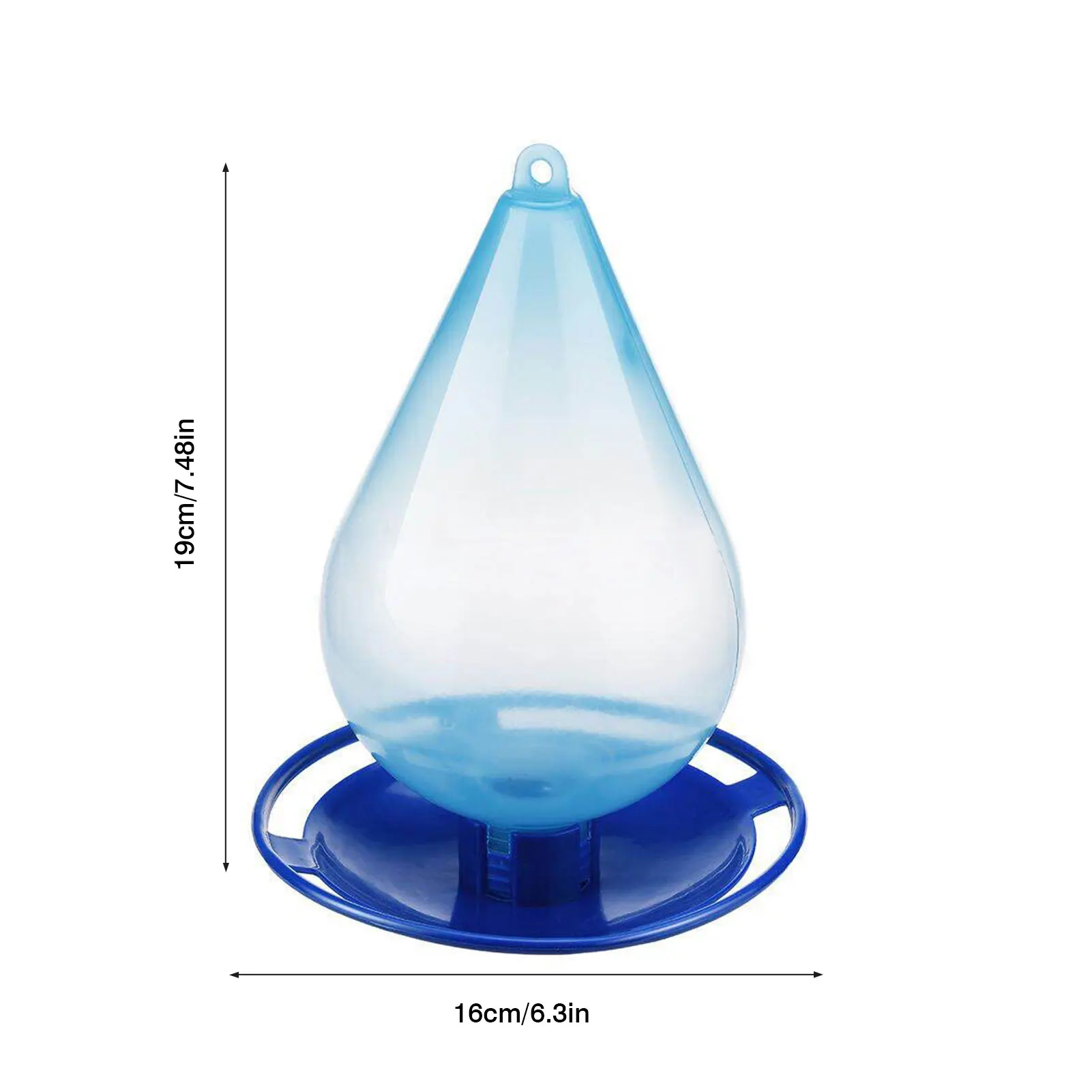 

Creative Bird Feeder Plastic Hanging Bird Food Container Outdoor Waterproof Bird Feeder Pet Supplies Garden Decoration Hanging