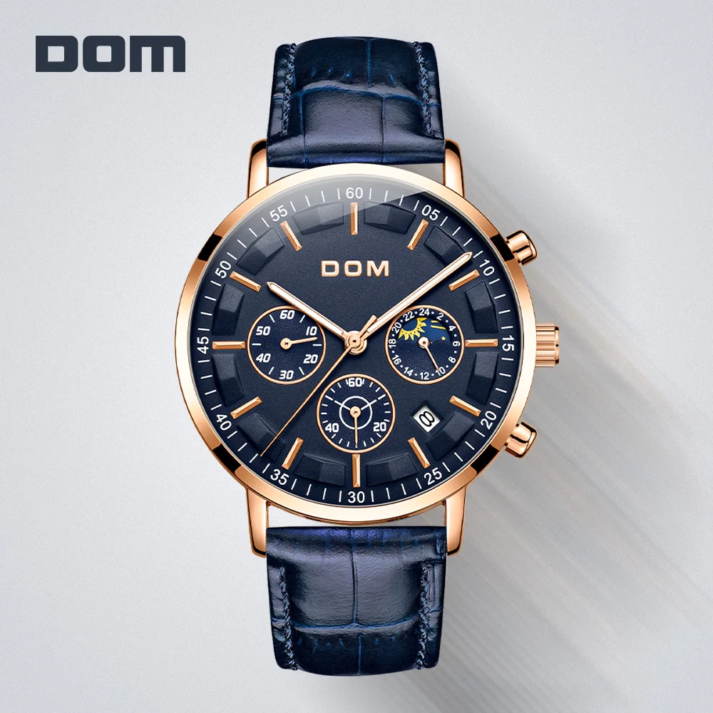 Мужские часы от лучшего бренда Роскошные Синие мужские военные спортивные