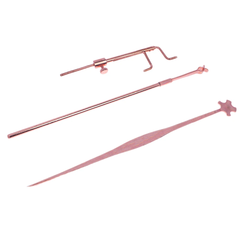 

Set of 3 Cello Clip Gauge Retriever Sets Luthier Kit Repair Parts