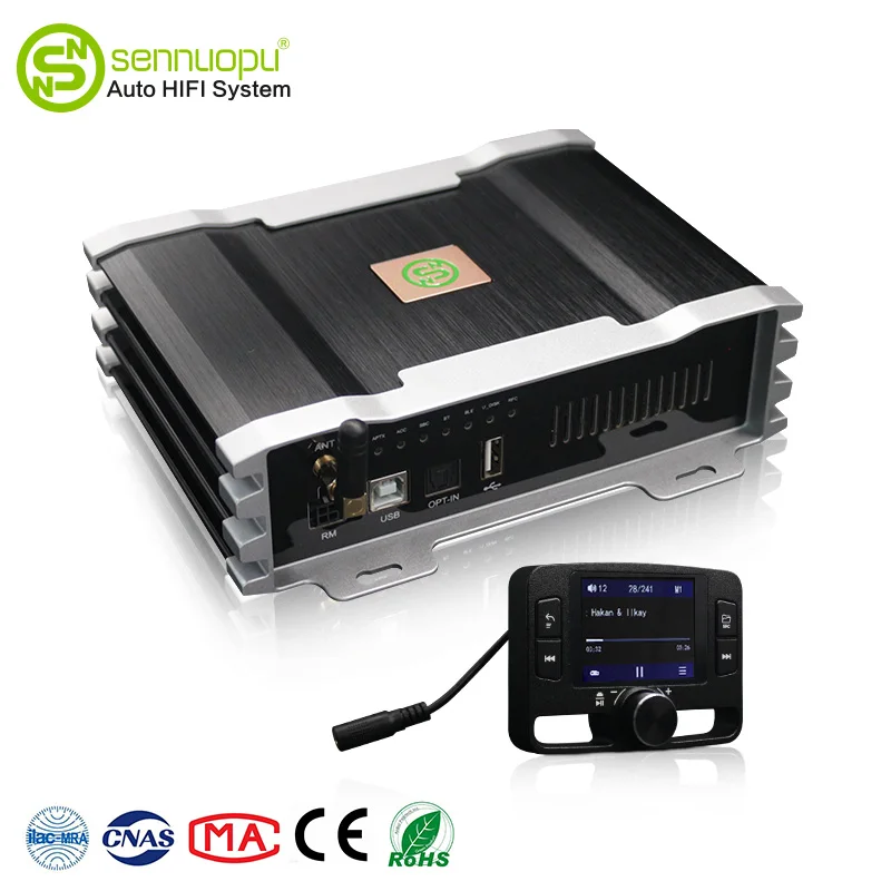 

Sennuopu power dsp processor 4channel car audio amplifier